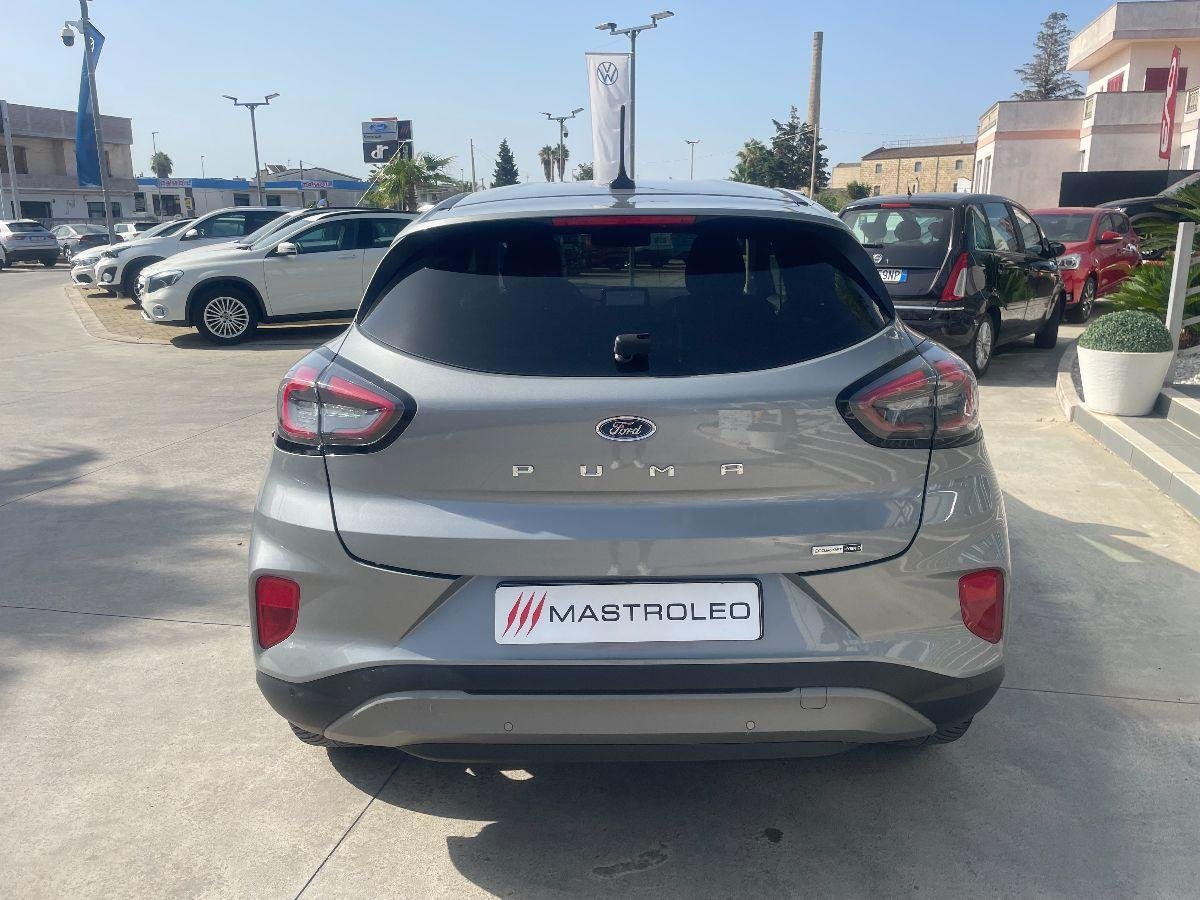 FORD - Puma - 1.0 EcoBoost Hybrid 125CV S&S Tit. GARANZIA FORD 7 ANNI / 105.000 KM
