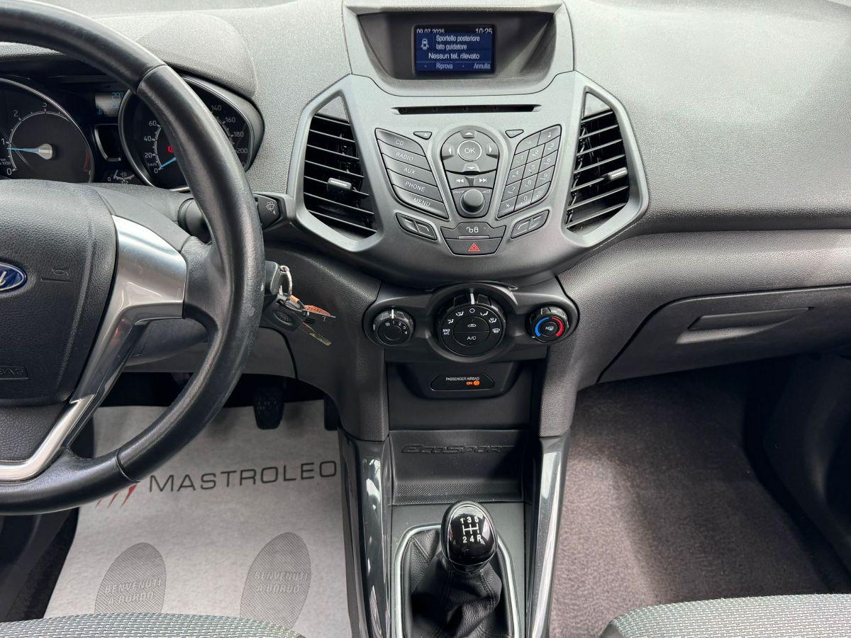 FORD - EcoSport - 1.5 TDCi 95 CV Plus